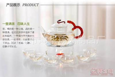 鴻華耐熱玻璃茶具 龍把紅茶壺與玻璃彩把紅茶器的專業批發選擇